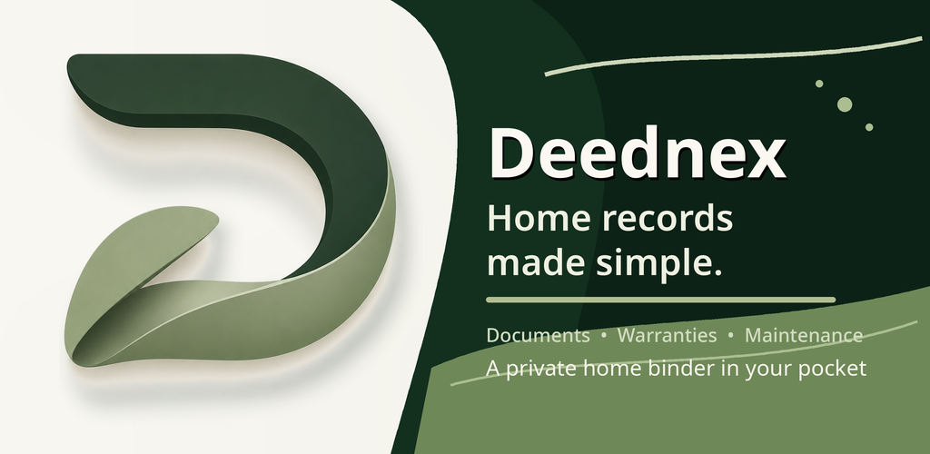 Deednex home records made simple feature graphic